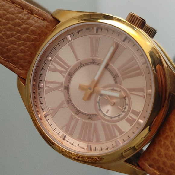 Bronzo Italia Wrist Watch Water Resist  Womens Pebble Embossed Cowhide S… main image 6